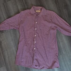 Biella Collezioni G Vasta Button Up Dress Shirt